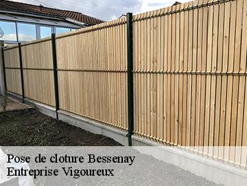 Pose de cloture  bessenay-69690 Entreprise Vigoureux